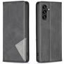 Mobigear Rhombus Slim Samsung Galaxy A55 Lompakkokotelo - Musta