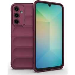 Mobigear Bumpy Samsung Galaxy A16 Flexibel TPU Skal - Röd