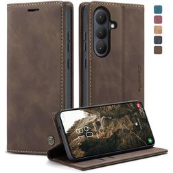 CaseMe 013 Samsung Galaxy S26 Cover a libro portafoglio - Coffee