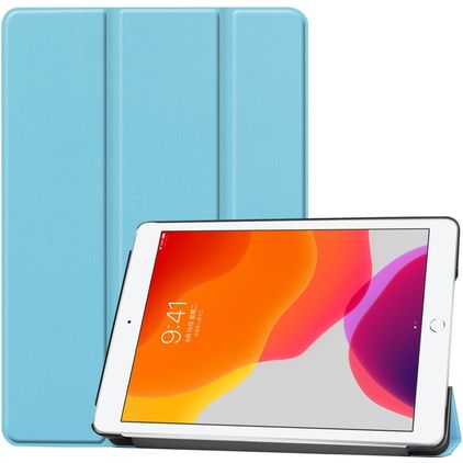 Mobigear Tri-Fold iPad 8 (2020) Knížkové pouzdro - Modrá