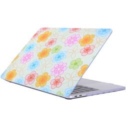 Mobigear Flowers MacBook Pro 15 tum (2016-2019) Hårt MacBook-skal - Model 42 - Modell A1707 / A1990