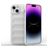 Mobigear Bumpy iPhone 15 Plus TPU flexible Carcasa - Blanco