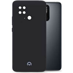 Mobilize Rubber Gelly Xiaomi Redmi 10C TPU flessibile Back cover - Matt Black