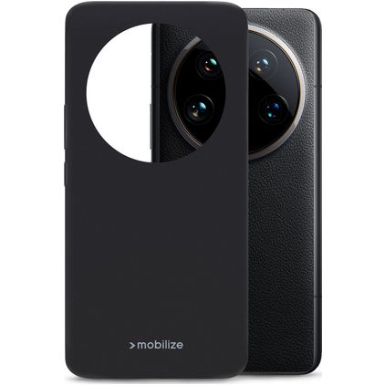 Mobilize Rubber Gelly Xiaomi 14 Ultra Joustava TPU Suojakuori - Matt Black