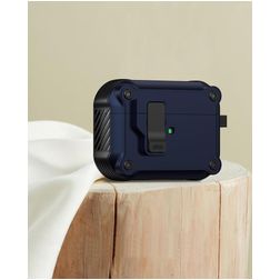 Mobigear Armor Clip Apple AirPods Pro 3 Hårdt cover - Blå