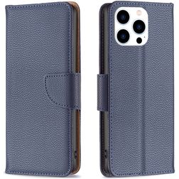 Mobigear Excellent iPhone 16 Pro Max Wallet case - Blue