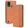 Mobigear Sensation Nokia G11 Plus Wallet case - Cognac