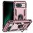 Mobigear Armor Ring Google Pixel 8a Hardcase Back cover Antiurto con anello - Oro rosa