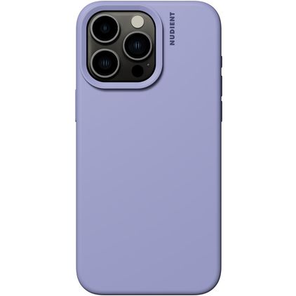 Nudient Base iPhone 15 Pro Max Silikon Etui plecki - Soft Purple