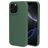 Mobiparts iPhone 16 Pro Max Silikoni Suojakuori - Forest Green