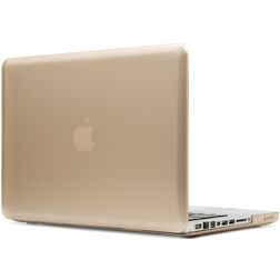 Mobigear Metallic MacBook Pro 15 tum (2008-2012) Hårt MacBook-skal - Guld - Modell A1260 / A1286