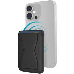 Pouzdro na karty Mobilize Magnet - Počet karet: 2 - Kompatibilní s MagSafe - Černá