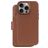 Decoded Detachable Wallet iPhone 16 Pro Max MagSafe Case Genuine Leather Detachable 2-in-1 Wallet Case Wallet - Tan