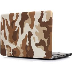Mobigear Design MacBook Pro 16 pollici (2021-2026) Cover rigida per MacBook - Desert Camauflage - Modello A2485 / A2780 / A2991 / A3186 / A3428 / A3429