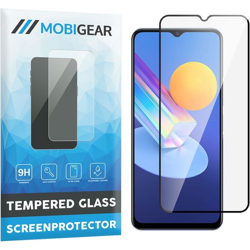 Mobigear Premium Vivo Y52 Tempered Glass Screen Protector - Case Friendly - Black