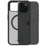 Mobilize Hybrid iPhone 15 MagSafe Funda Plástico rígido Carcasa Antigolpes - Negro