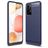 Mobigear Brushed Slim Samsung Galaxy A52 Flexibel TPU Skal - Mörkblå