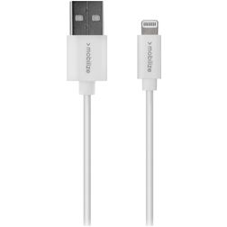 Kabel Mobilize USB-A na Apple Lightning MFI 1 m - Bílá