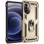 Mobigear Armor Ring Motorola Moto G82 Hardcase Back cover Antiurto con anello - Oro
