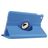 Mobigear DuoStand iPad Mini 4 (2015) Capa livro rotativa - Azul