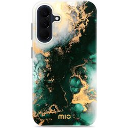 MIO Samsung Galaxy A57 MagSafe Fodral Hårdplast Skal - Green Marble