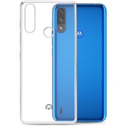 Mobilize Gelly Transparente Motorola Moto E7 Power TPU flexível Capa traseira - Transparente