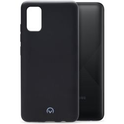 Mobilize Rubber Gelly Samsung Galaxy A02s TPU flexível Capa traseira - Matt Black