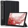 Mobigear Tri-Fold Samsung Galaxy Tab S9 Plus Funda tipo libro + Portalápices - Negro
