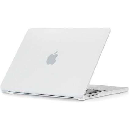 Mobigear Matte MacBook Air 13 tum (2022-2026) Hårt MacBook-skal - Transparent - Modell A2681 / A3113 / A3240 / A3449