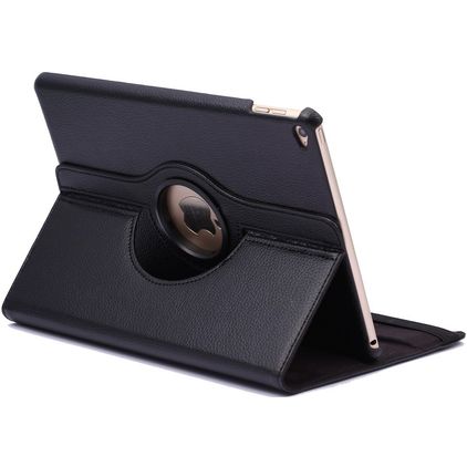 Mobigear DuoStand iPad Air 2 (2014) Cover a libro girevole - Nero