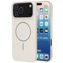 Mobiparts Slim Line iPhone 17 Pro Max MagSafe Funda Plástico rígido Carcasa - Off White