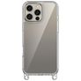 Mobigear Bungy iPhone 16 Pro Max Plástico rígido Capa traseira - Prateado