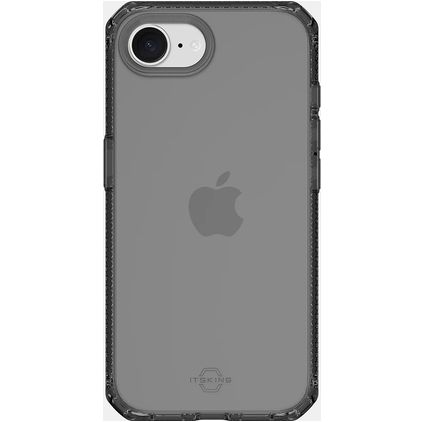 ITSKINS Level 2 SpectrumClear R iPhone 17e Fleksibel TPU Bagsidecover Stødsikkert - Smoke