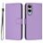 Mobigear Urban Wallet Samsung Galaxy S25 Edge Capa livro Carteira - Roxo