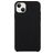 Mobigear Rubber Touch iPhone 15 Plus Silikoni Suojakuori - Musta
