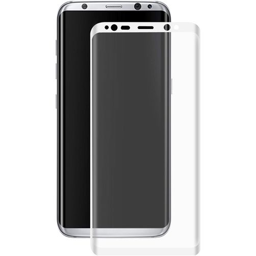 Mobigear Curved Samsung Galaxy S8 Plus Tvrzené sklo Ochrana displeje - Bílá