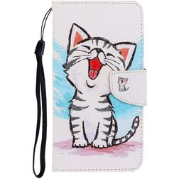 Mobigear Design Xiaomi Redmi 9 Wallet case - Cat