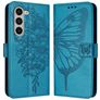 Mobigear Butterfly Samsung Galaxy Z Fold 6 Wallet case - Blue