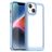 Mobigear Crystal iPhone 15 Plus Funda Plástico rígido Carcasa - Transparente / Azul