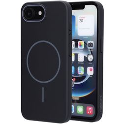 Mobiparts Slim Line iPhone 17e MagSafe Hardcase Back cover - Onyx Black
