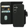Mobiparts Samsung Galaxy S24 MagSafe Case Genuine Leather Detachable 2-in-1 Wallet Case Wallet - Black