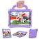 Mobigear Football iPad Air 11 tommer (2024) EVA-skum Bagsidecover + Skulderrem + Stander - Lilla