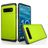 Mobigear Card Samsung Galaxy S10 Hardcase Back cover Antiurto con portacarte - Verde