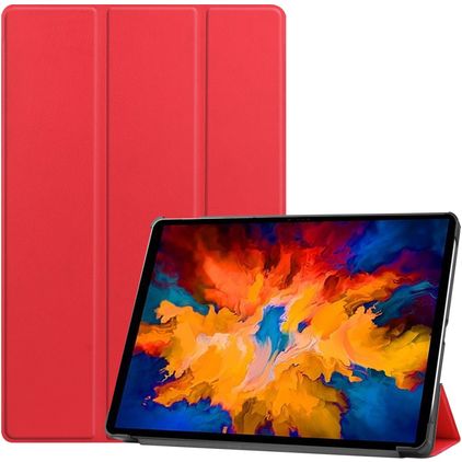 Mobigear Tri-Fold Lenovo Tab P11 Pro Gen 1 Cover a libro - Rosso