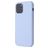 Mobigear Rubber Touch iPhone 12 Mini Silicona Carcasa - Azul