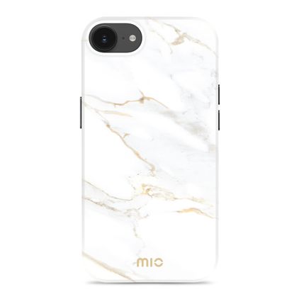 MIO iPhone 17e MagSafe Hardcase Etui plecki - White Marble