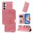 Mobigear Sunflower Samsung Galaxy A35 Pungetui med Seddelrum - Rosaguld