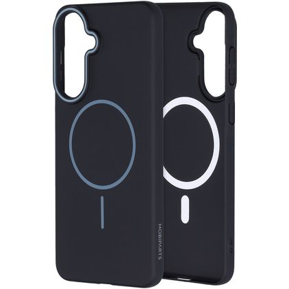 Mobiparts Slim Line Samsung Galaxy A57 MagSafe Fodral Hårdplast Skal - Onyx Black