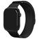 Mobilize RVS Milanorem Apple Watch Urrem Magnetlås - 42/41/40/38 mm - Sort