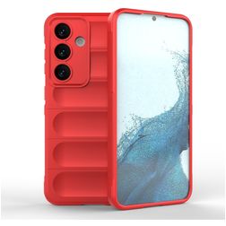 Mobigear Bumpy Samsung Galaxy S24 Flexibel TPU Skal - Röd